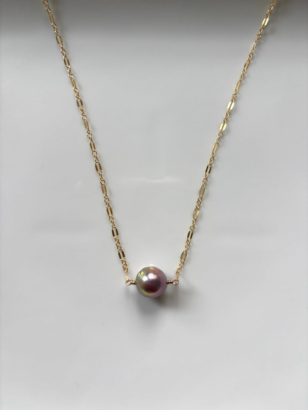 SINGLE EDISON PEARL NECKLACE