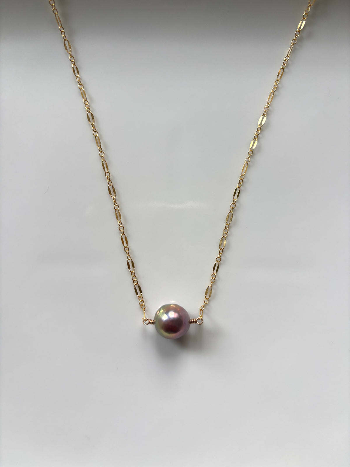 SINGLE EDISON PEARL NECKLACE