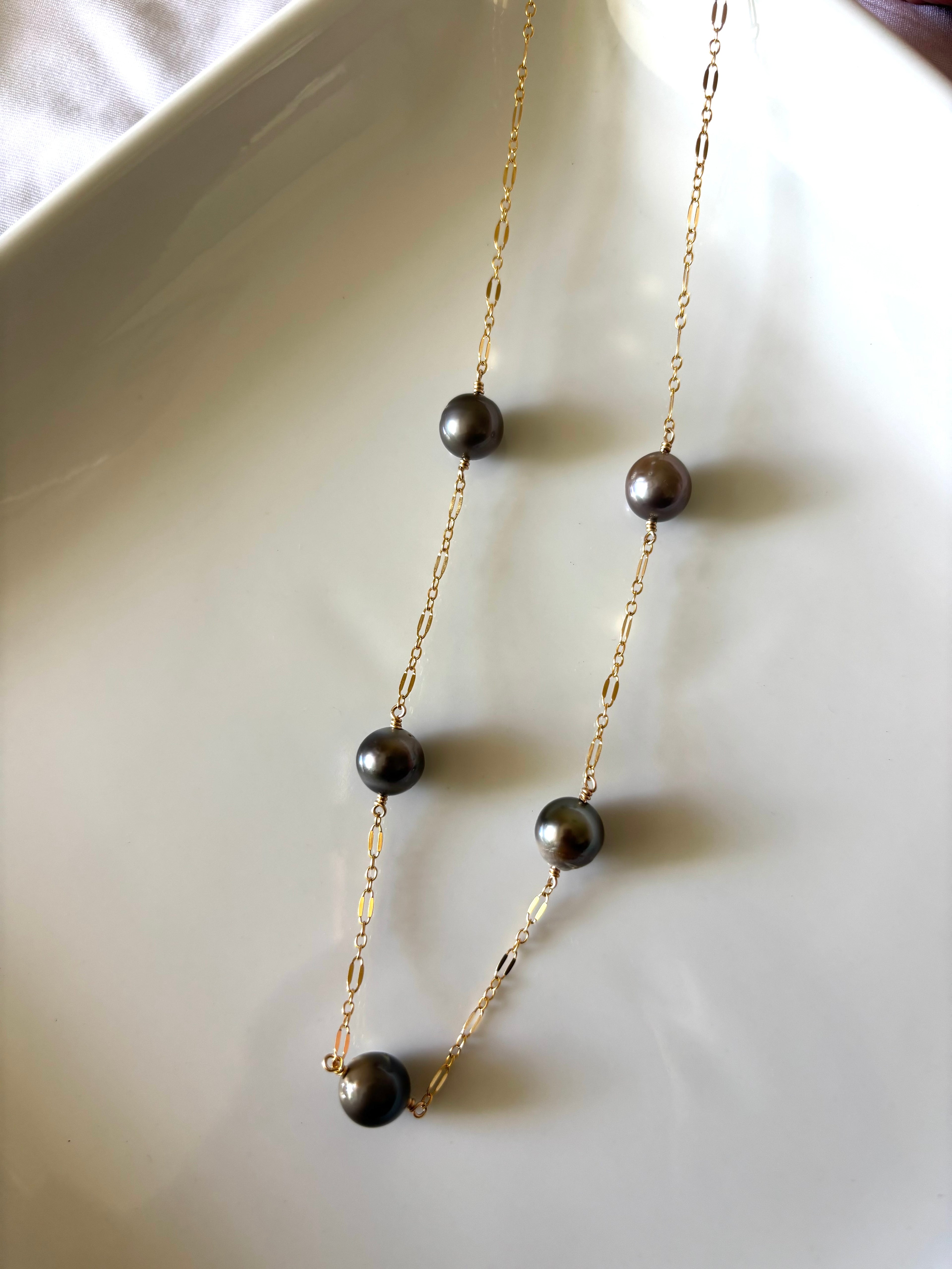 'ELIMA TAHITIAN PEARL NECKLACE