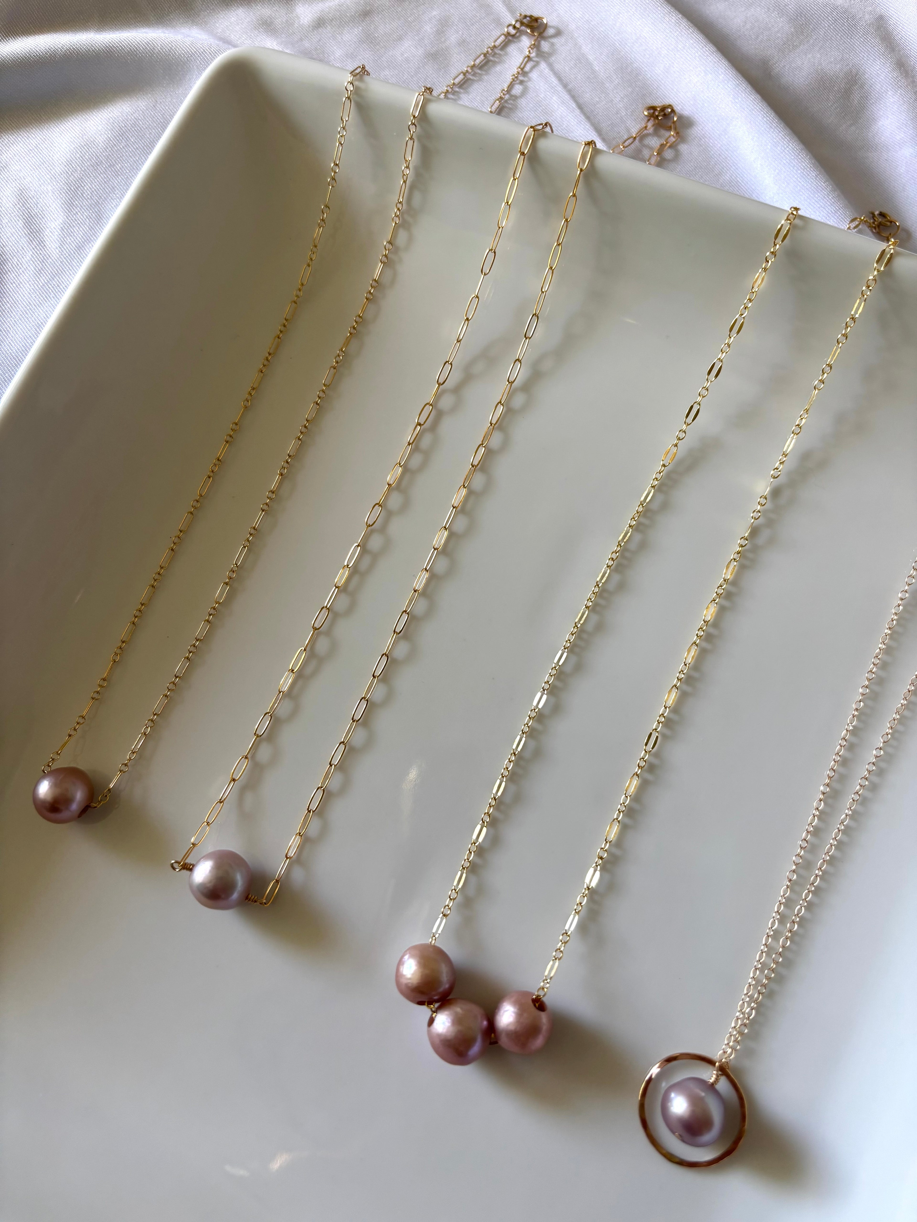 EDISON PEARL NECKLACES