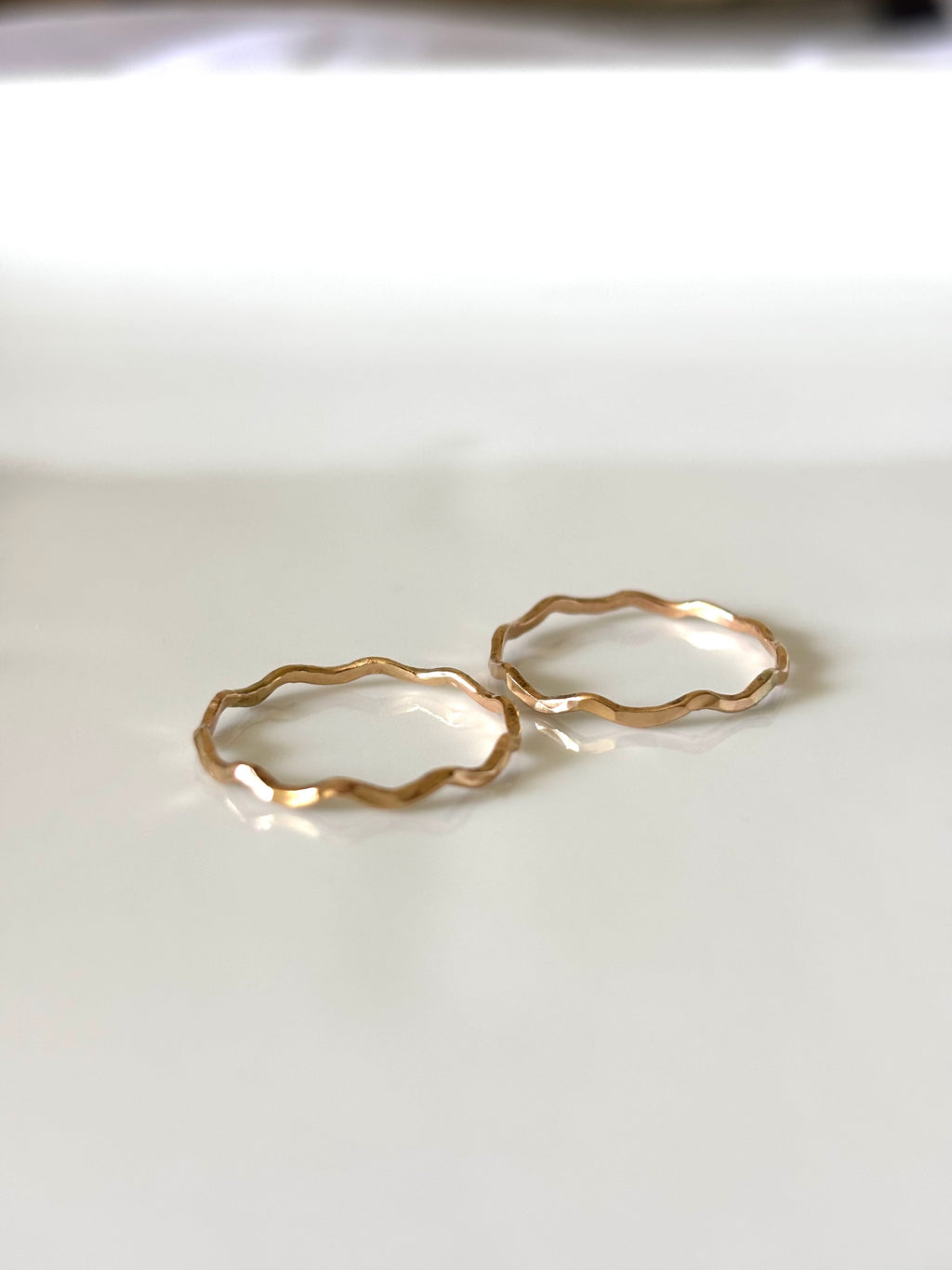 14K GF WAVE RING
