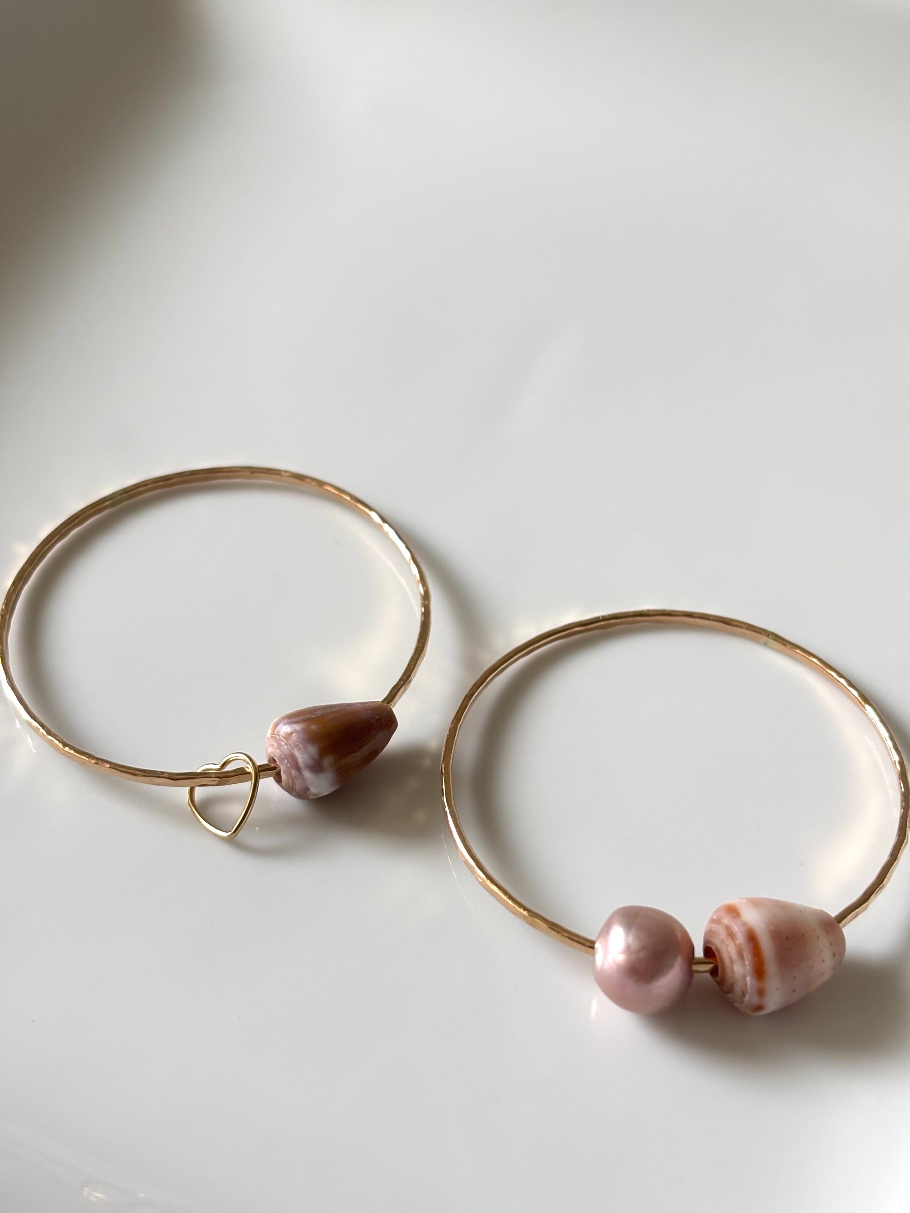 KEIKI CONE SHELL BANGLES