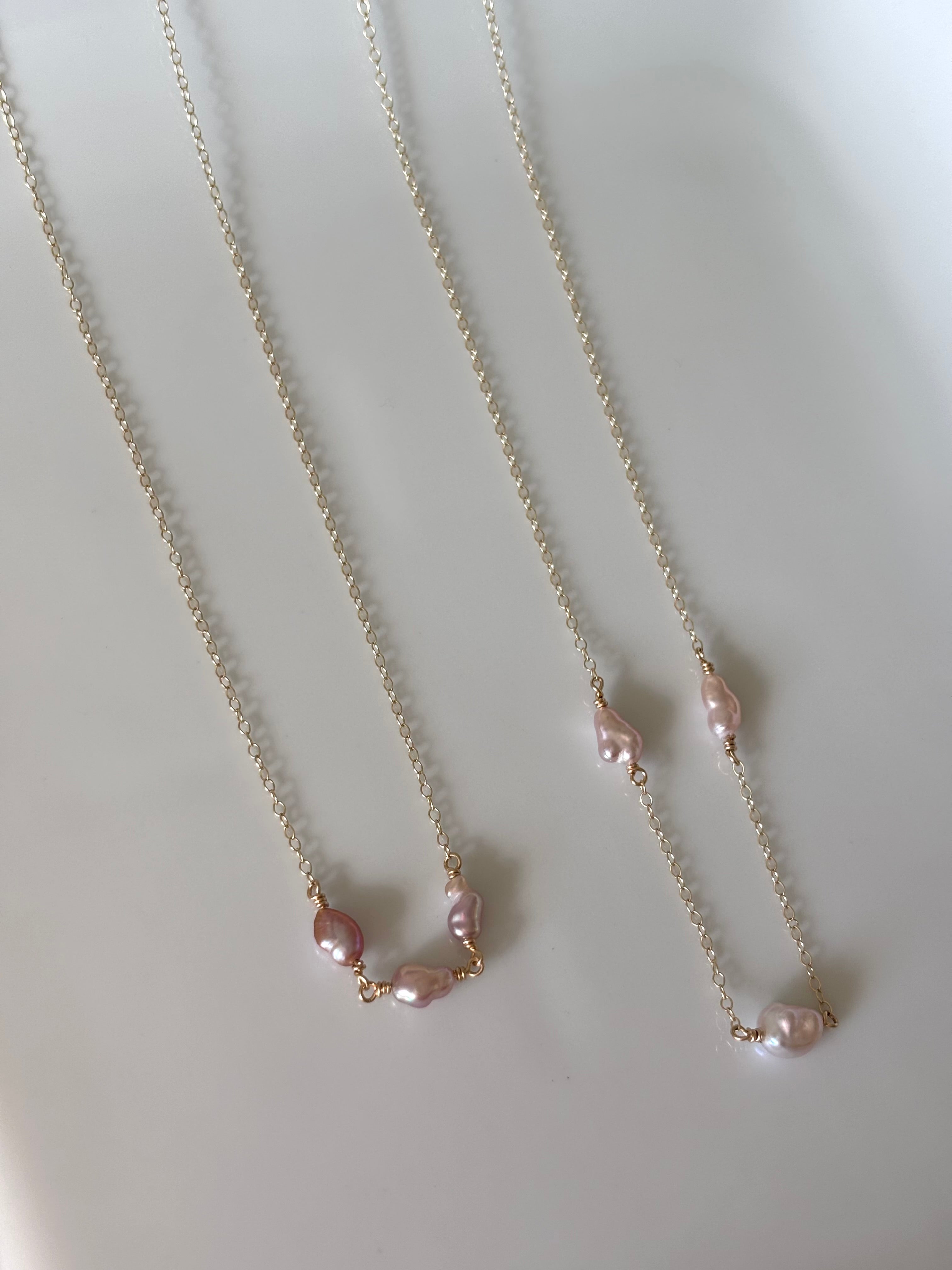 KESHI PEARL NECKLACES