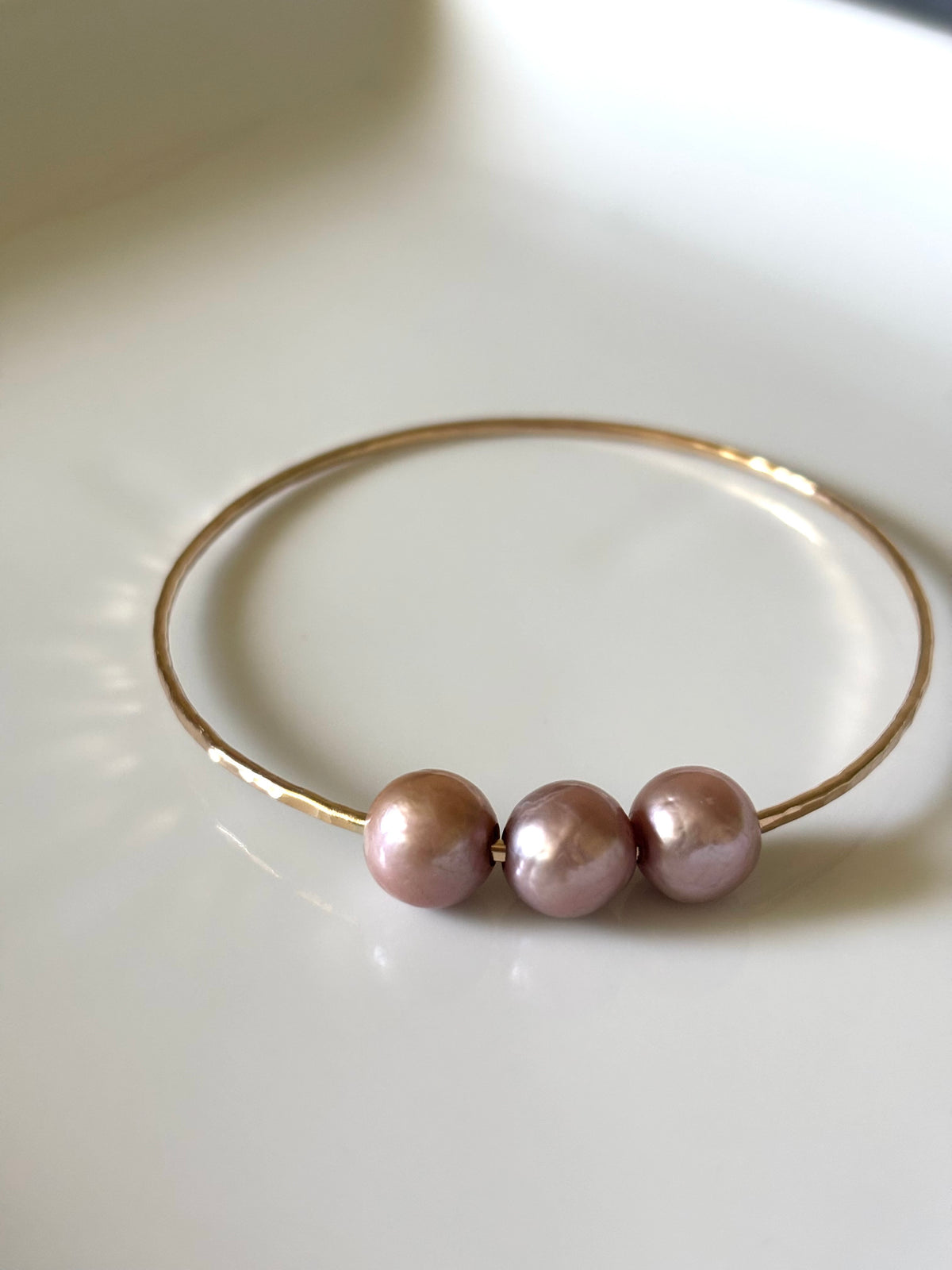 TRIPLE PINK EDISON BANGLE