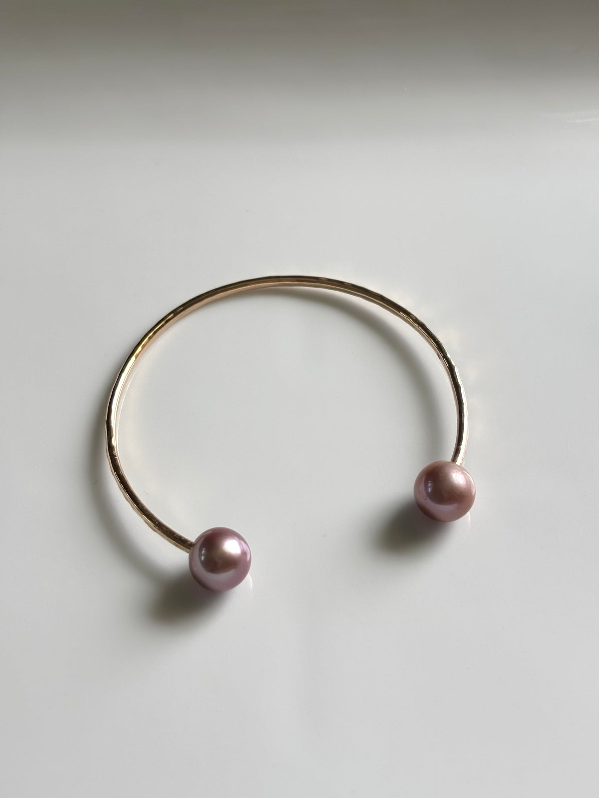 12G THICKER DOUBLE PEARL CUFFS