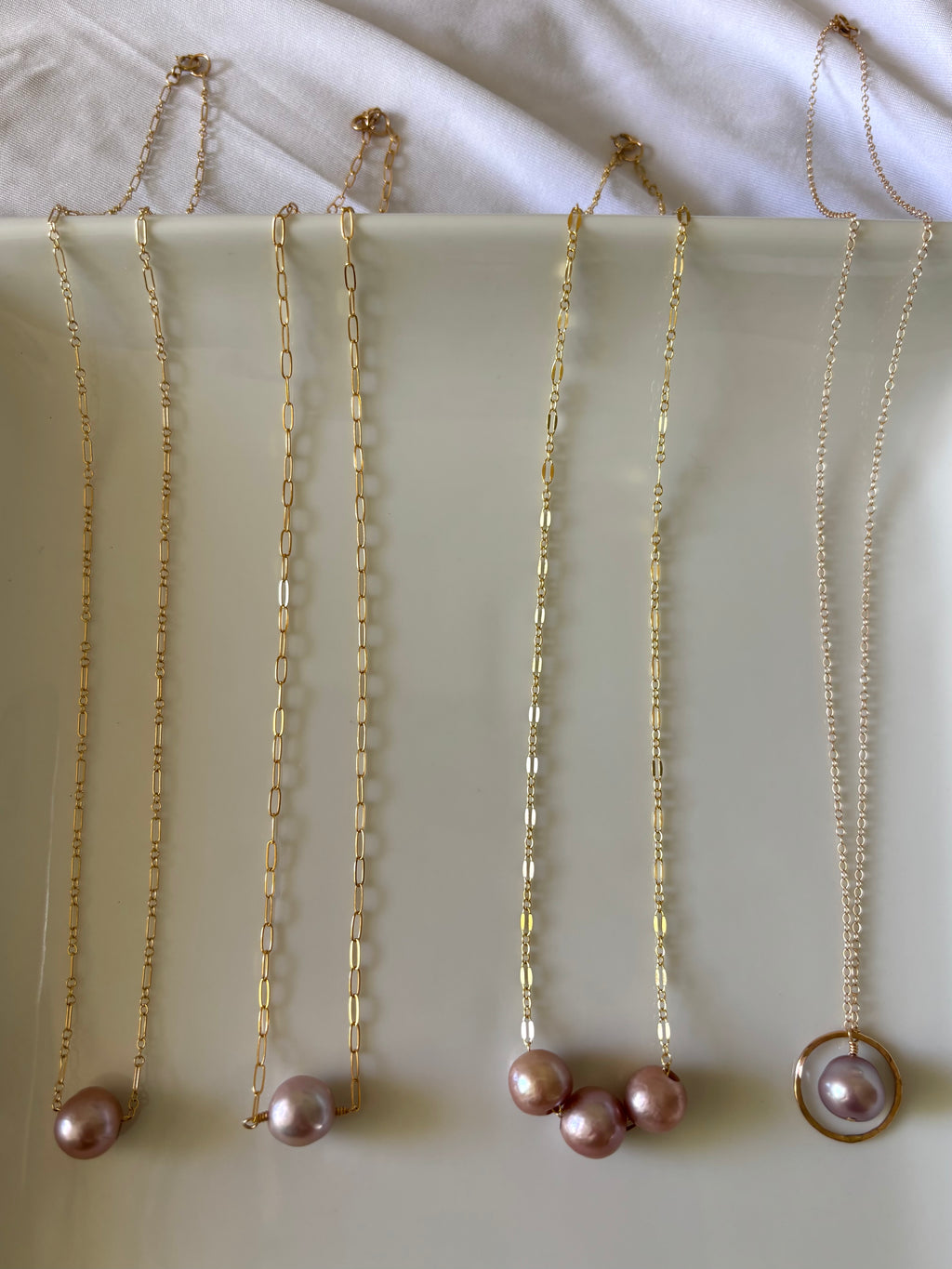 EDISON PEARL NECKLACES